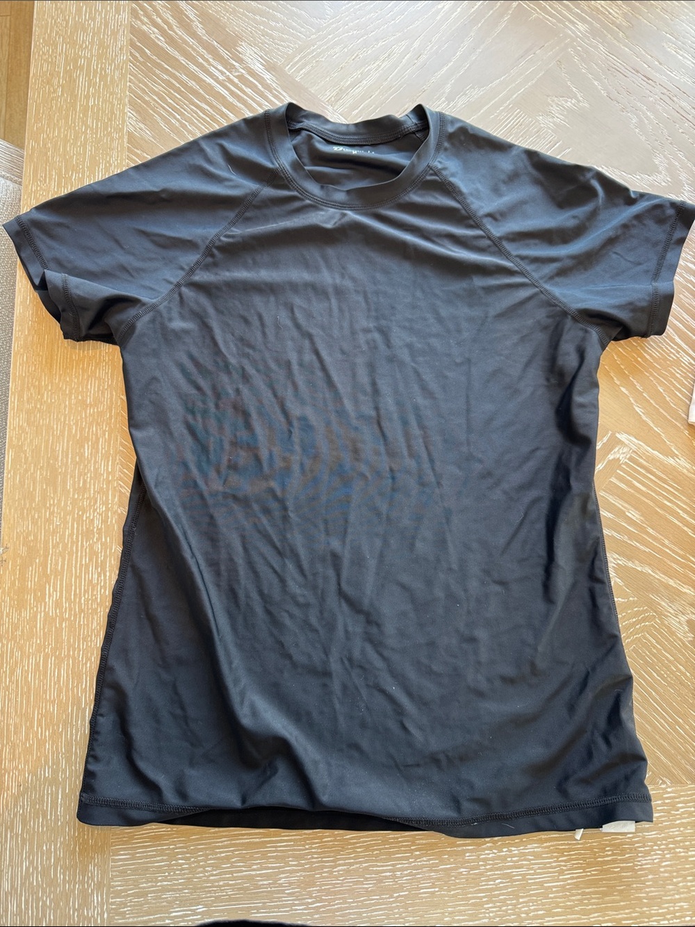 Women’s Short Sleeve Swim Tee - Black